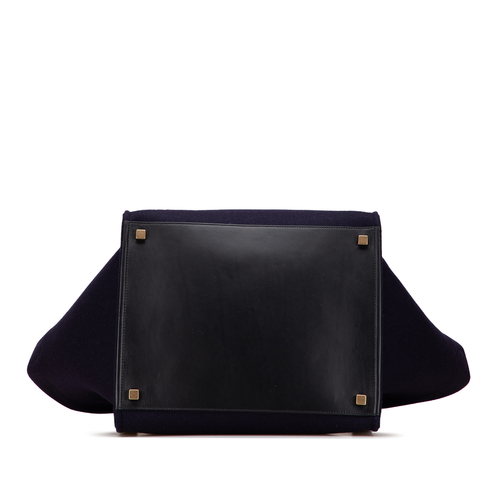 Pre-Loved Celine Medium Felt Phantom Luggage Tote - Picture 3 of 11